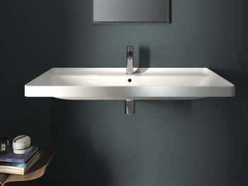 Раковина Hatria Canalgrande 80 Y1EK Белая — фото 4, Раковины подвесные