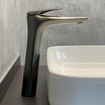 Смеситель для раковины Comforty FC074B-CGT 00-00004533 Графит — фото 1, Смесители для раковины