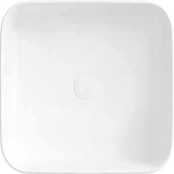 Раковина-чаша Iddis Bridge 39 BRIWM04i27 Белая матовая — фото 3, Раковины накладные