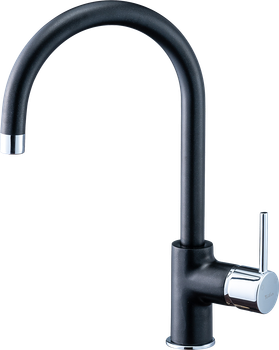 Rivelato Смеситель для кухни Orta U-обр. D-35мм antracite cromo арт. — фото 1, Смесители для кухни