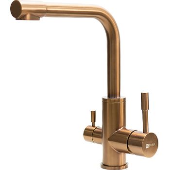 Смеситель для кухни Lemark Expert LM5061RGN Розовое золото — фото 1, Смесители для кухни