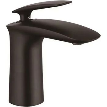 Смеситель для раковины Rose R11H R1101H Черный матовый — фото 1, Смесители для раковины