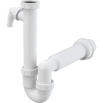 Сифон для кухонной мойки Alcaplast A81-DN50 Белый — фото 1, Сифоны для кухонной мойки