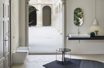 Унитаз GSI Nubes 961011 приставной без сиденья — фото 4, Приставные унитазы