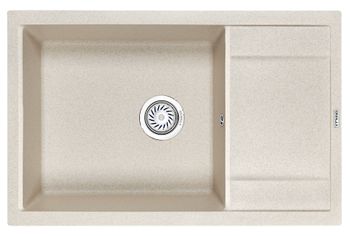 Granula-7805, ПИРИТ, кухонная мойка, кварц — фото 1, Кухонные мойки