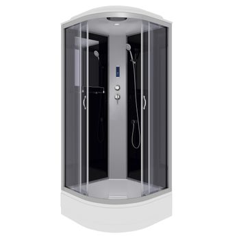 Душевая кабина Niagara Classic NG-3501-14P (90х90х215) средний поддон(26см),стекло тонированное,4 ме — фото 1, Душевые кабины