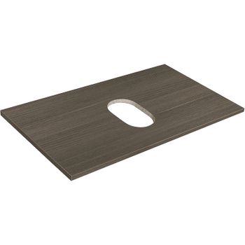 Столешница под раковину Roca The Gap 80 A857419402 Городской дуб — фото 1, Столешницы под раковину