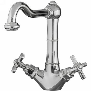 Смеситель для раковины Gattoni TRD TR300/18C0 Хром — фото 1, Смесители для раковины