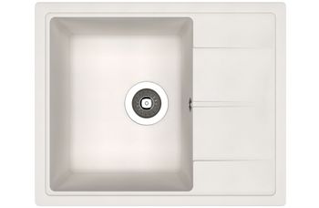 Dr.Gans Мойка "Ника" 580, белый СМс — фото 1, Кухонные мойки