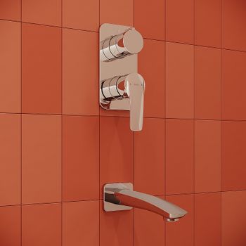 Душевая система Iddis Ray RAYSB03i68 Хром — фото 7, Встраиваемые душевые комплекты