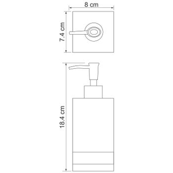 Inn K-4399 Дозатор для жидкого мыла — фото 4, Дозаторы