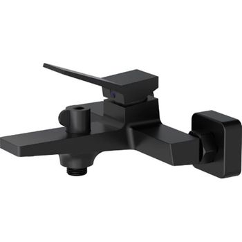 Смеситель для ванны Haiba HB60818-7 Черный матовый — фото 1, Смеситель для ванны