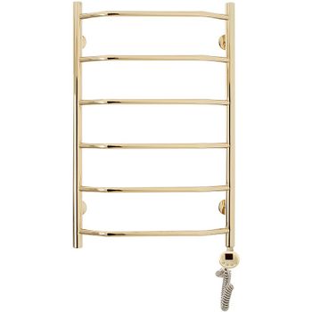 Электрический полотенцесушитель Domoterm Лаура П6 500x800 ER Золото — фото 1, Электрические полотенцесушители