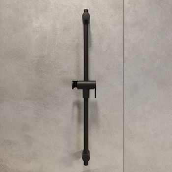 Душевая штанга Iddis Ray RAY70B0i17 Черная матовая — фото 4, Штанги для душа