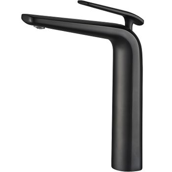 Смеситель для раковины Rose R39H R3911H Черный матовый — фото 1, Смесители для раковины