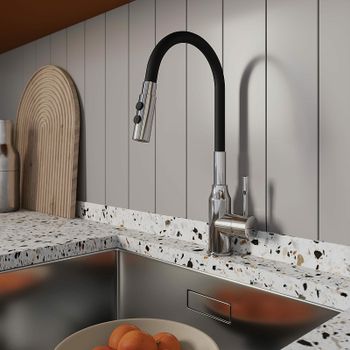 Смеситель для кухни Milardo Meal M01SB2FM05 Хром — фото 9, Смесители для кухни