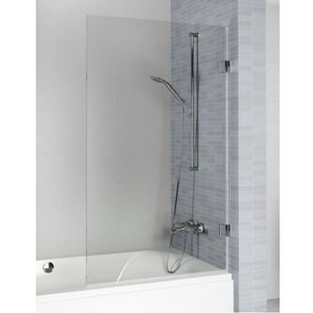 Шторка на ванну Riho VZ Scandic NXT X108 85x150 P G001140120 (GX00582C2) профиль Хром стекло прозрач — фото 1, Шторки для ванной распашные