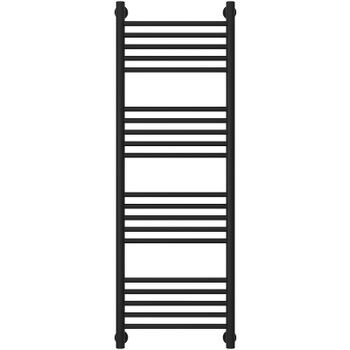 Водяной полотенцесушитель Сунержа Богема+ прямая 1200х400 31-0220-1240 Черный матовый — фото 1, Водяные полотенцесушители