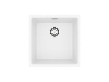 Мойка для кухни ALVEUS OMNI 20 GRANITAL ARCTIC-G11 450x450x198 с сифоном 1145083 — фото 1, Кухонные мойки