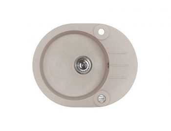 Мойка для кухни ROLL 40 GRANITAL CARBON-G91 595x475x160;1x с сифоном 1105246 — фото 1, Кухонные мойки