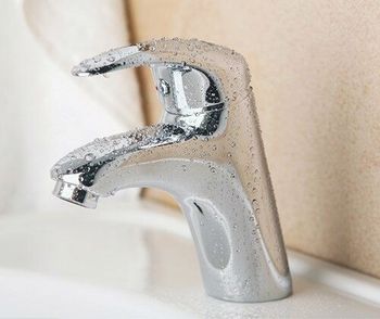 Смеситель Rhein 1703 для умывальника, хром, WasserKRAFT — фото 5, Смесители для раковины