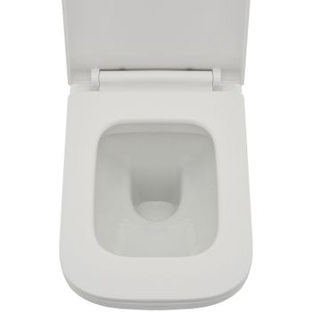 Унитаз AQUAme AQM2007 подвесной Белый глянец с сиденьем Микролифт — фото 3, Подвесные унитазы