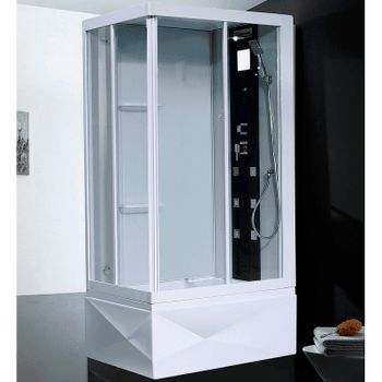 Душевая кабина Orans SR-86152 L/R 110x80 86152LR с гидромассажем — фото 1, Душевые кабины