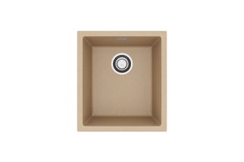 Мойка для кухни ALVEUS OMNI 10 GRANITAL BEIGE-G55 400x450x198 с сифоном 1145083 — фото 1, Кухонные мойки