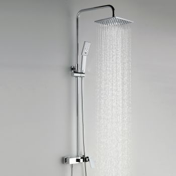 A17702 Душевой комплект со смесителем — фото 2, Душевые стойки