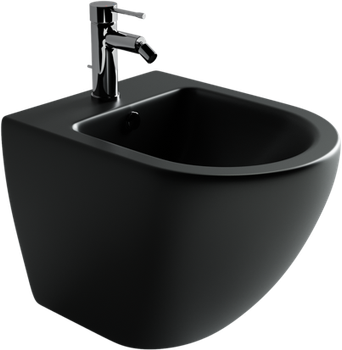 Биде Ceramicanova Metropol CN4003MB подвесное Черное — фото 22, Биде подвесные
