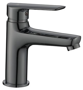 Смеситель "Lagos Gun Metal" д/рак, арт. LG26GM — фото 1, Смесители для раковины