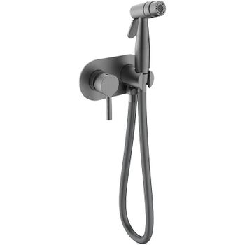 Гигиенический душ со смесителем Raglo R20.52.09 Графит матовый — фото 1, Гигиенические души