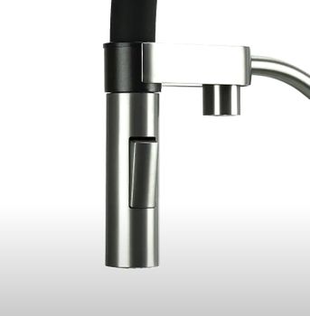 Смеситель для кухни Lemark Bronx LM3761GM Графит — фото 6, Смесители для кухни