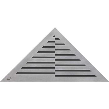 Решетка для душевого лотка Alcaplast TIME Нержавеющая сталь — фото 1, Решетки для лотков и трапов