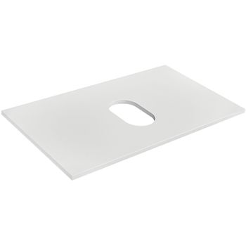 Столешница под раковину Roca The Gap 80 A857419806 Белый глянец — фото 1, Столешницы под раковину