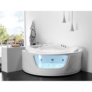 Акриловая ванна Gemy G9247 K 165х165 с гидромассажем — фото 2, Акриловые ванны