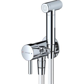Гигиенический душ со смесителем Sancos Atom SC2001CH Хром — фото 1, Гигиенические души