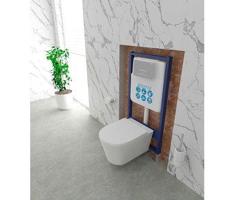 Панель смыва Aquatek Хром глянец (клавиши прямоугольные) KDI-0000016 — фото 5, Кнопки смыва