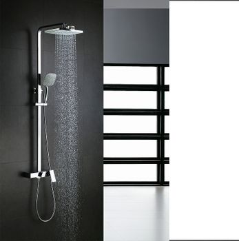 Душевая система Lemark Tropic LM7005C Хром — фото 11, Душевые стойки