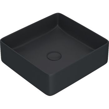 Раковина-чаша Iddis Slide 36 SLIBM01i27 Черная матовая — фото 1, Раковины накладные