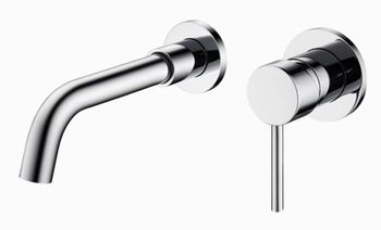 Смеситель скрытого монтажа д/умывальника chrome, арт. SM28Chrome — фото 1, Смесители для раковины