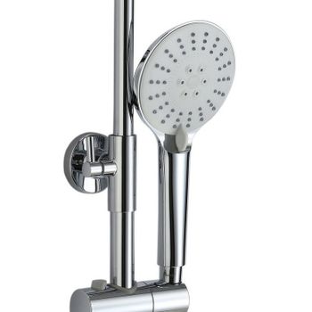 Душевая система Haiba HB24814 Хром — фото 3, Душевые стойки