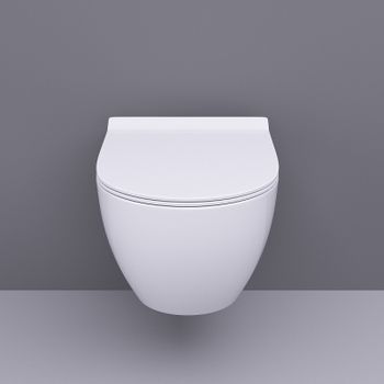 Унитаз Bond F01-10 подвесной Белый с сиденьем Микролифт — фото 14, Подвесные унитазы