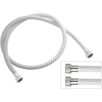 Душевой шланг Remer 334bi150 Белый матовый — фото 1, Душевые шланги