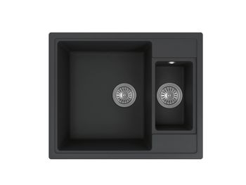 Florentina Мойка "Липси" 620_К, антрацит FG — фото 1, Кухонные мойки