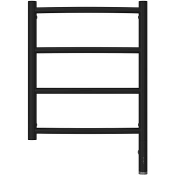 Электрический полотенцесушитель Сунержа Галант 3.0 500x400 R 31-5801-5040 Черный матовый — фото 1, Электрические полотенцесушители