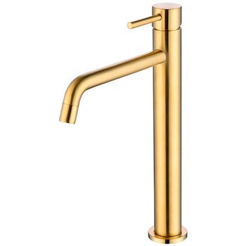 Смеситель для раковины Caprigo Don 53-025-BRG Золото матовое — фото 1, Смесители для раковины