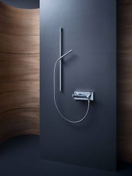 Смеситель для душа Axor Starck Organic 12602000 с термостатом Хром — фото 2, Смеситель для душа