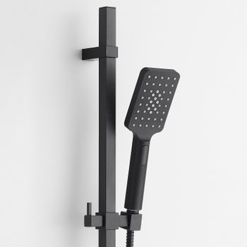 Душевой гарнитур Bond Cube B03-8788 Черный матовый — фото 7, Душевые гарнитуры