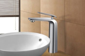 Смеситель для раковины Rose R13 R1311 Хром — фото 3, Смесители для раковины